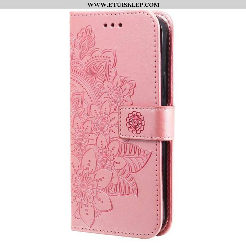 Etui Folio do Oppo Find X5 Lite Mandala Ze Smyczą